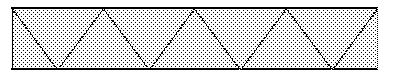Illustration of pure triangular subsectioning on a straight line
