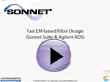 Intro to Sonnet Simple Filter Design video