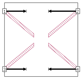 dp diagonal feed