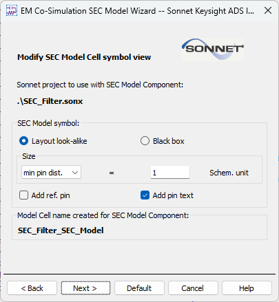 Wizard - symbol view
