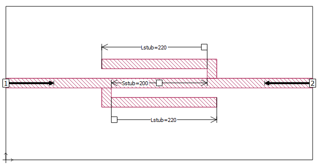 2D View of circuit