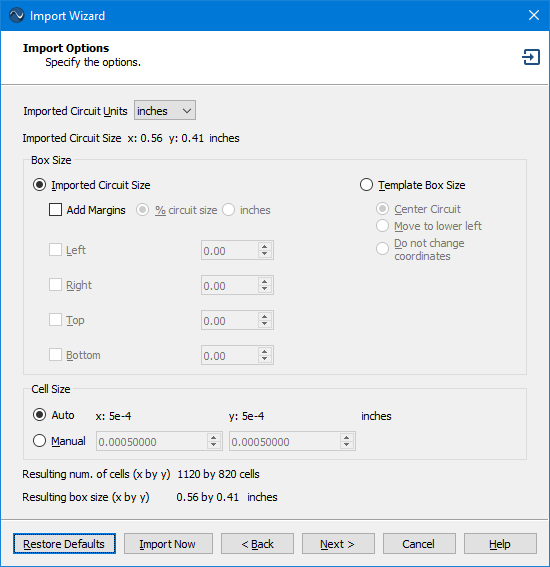 Options Page