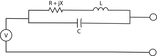 Equivalent circuit of port termination