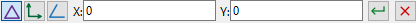 Keyboard entry controls